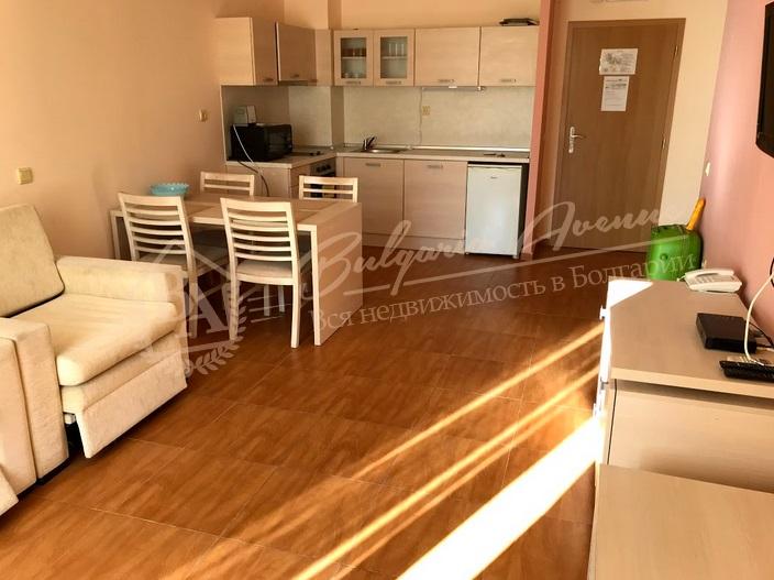Панорамная квартира с 1 спальней в 120м от пляжа