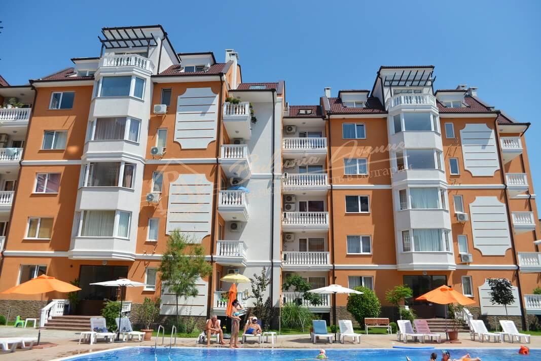 Студия от застройщика, Sea Diamond, г.Солнечный Берег