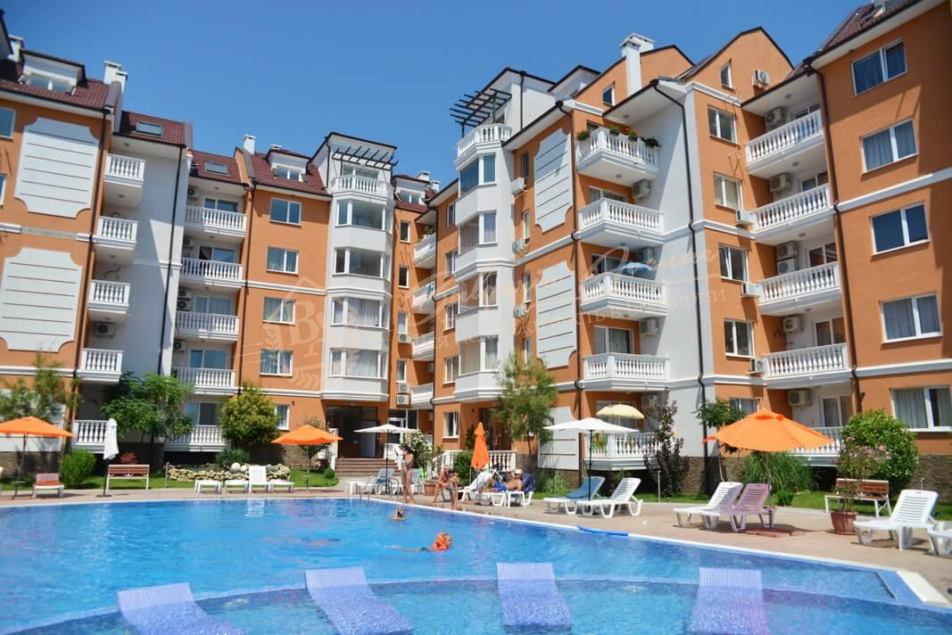 Студия от застройщика, Sea Diamond, г.Солнечный Берег