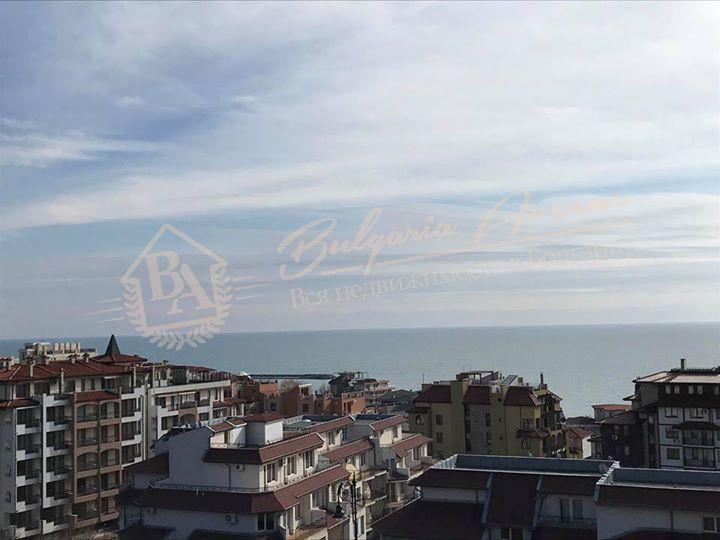 Просторная студия с панорамной террасой и видом на море в г.Святой Влас