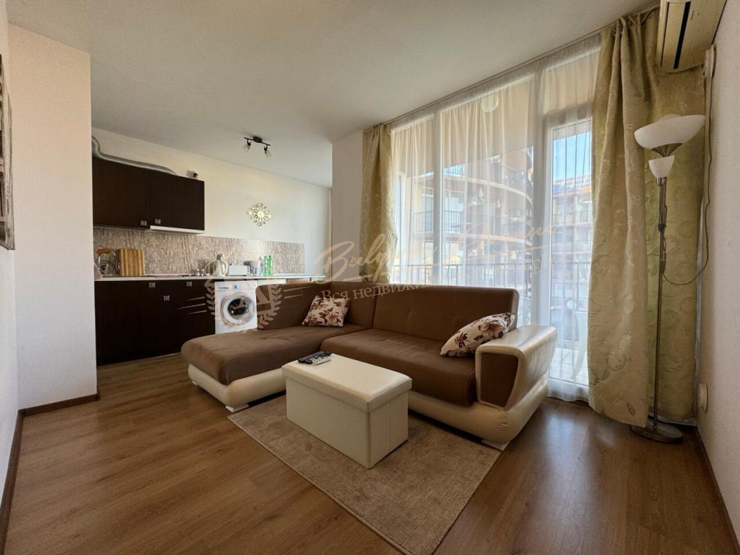 Меблированный апартамент с 1 спальней в комплексе Sunny View South, Солнечный берег