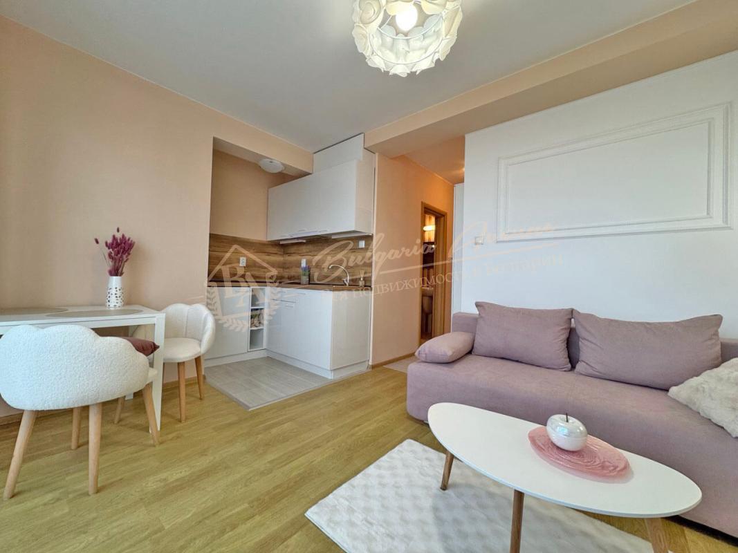 Отличная квартира-студия в комплексе Messembria Resort, Солнечный берег