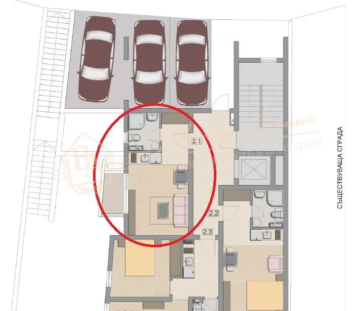 Студия, Park Saint Vlas, г.Святой Влас