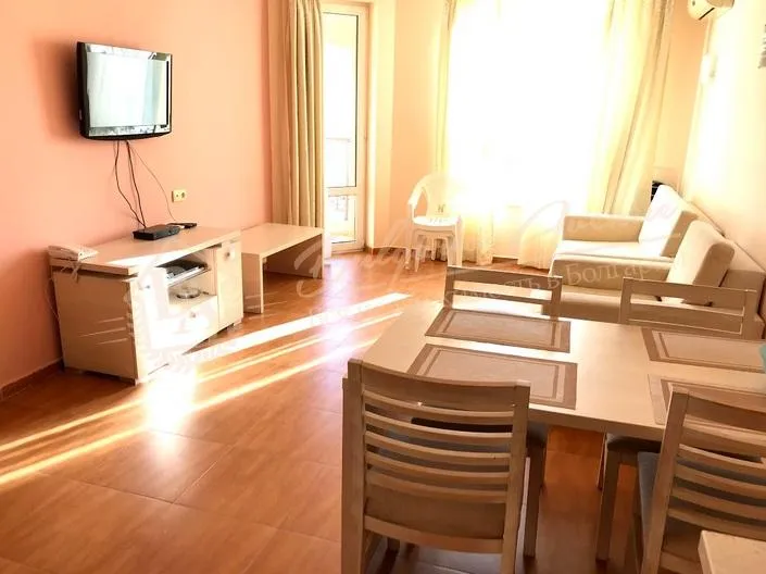 Панорамная квартира с 1 спальней в 120м от пляжа