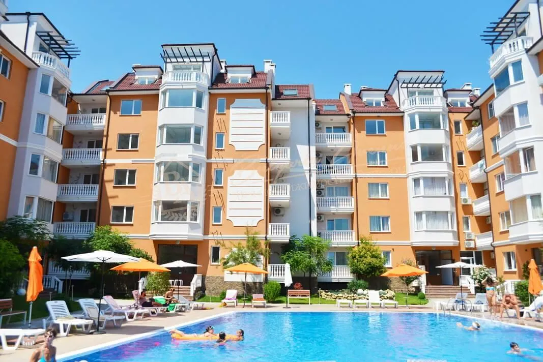 Студия от застройщика, Sea Diamond, г.Солнечный Берег