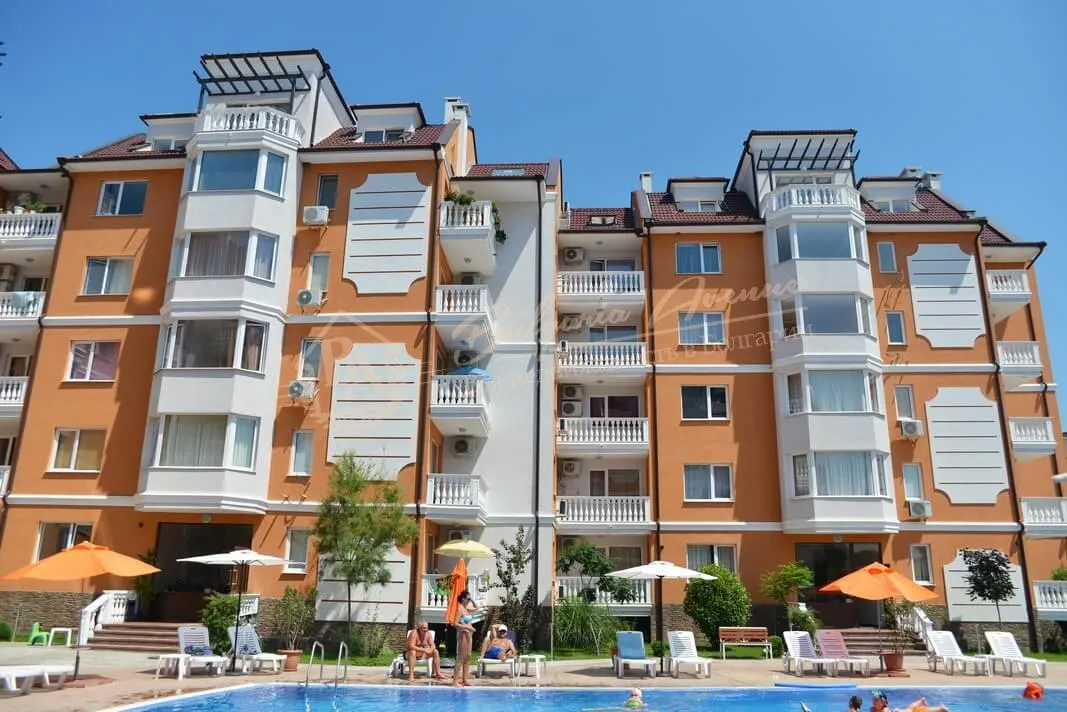 Студия от застройщика, Sea Diamond, г.Солнечный Берег