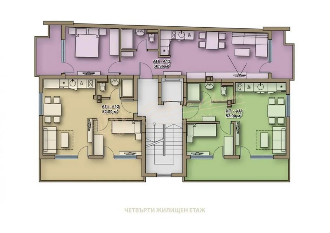 Жилой дом от застройщика, г.Поморие