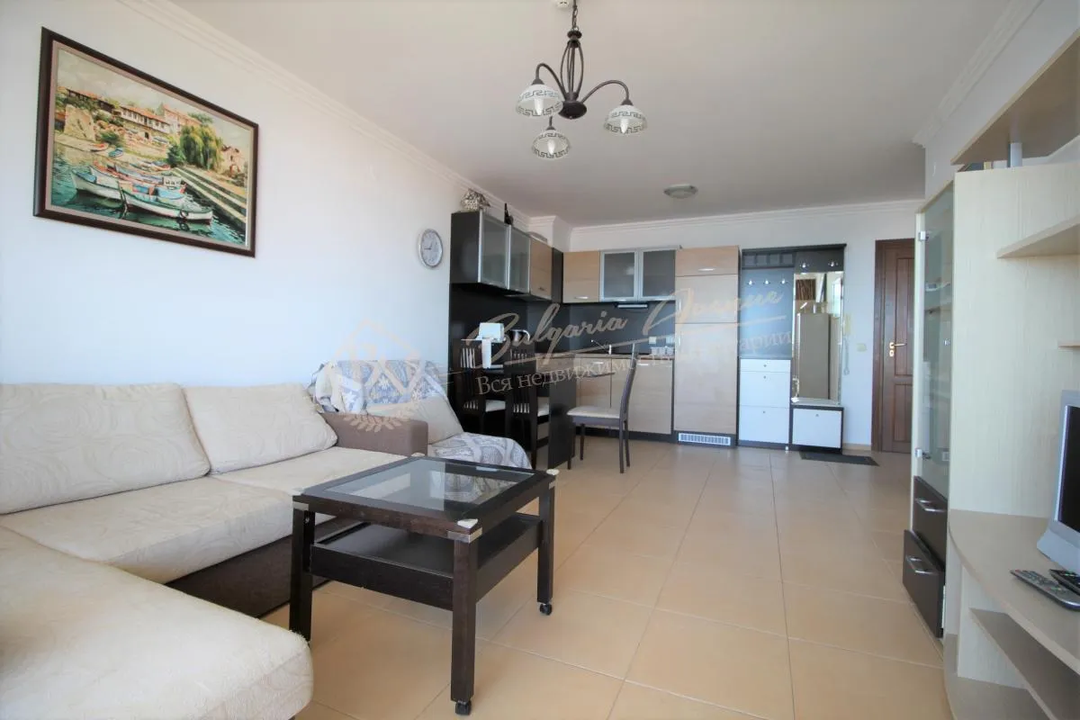 Апартамент с 1 спальней, панoрамой на море в г.Св.Влас