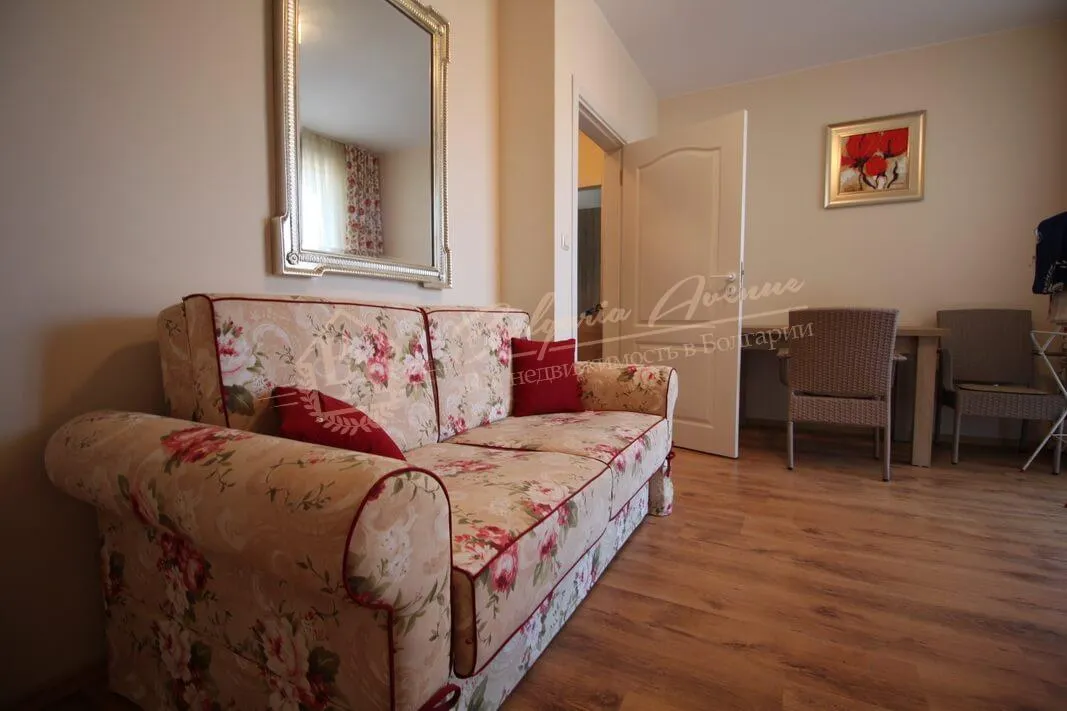 Апартамент с 1 спальней класса люкс на южном побережье в 120м от моря, Равда