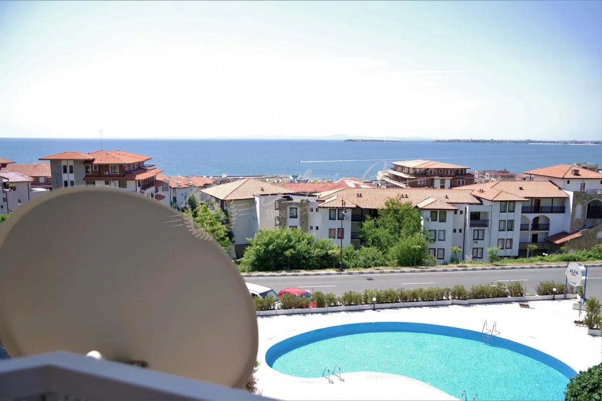 Светлая, уютная квартира с 1 спальней с видом на море в г.Святой Влас