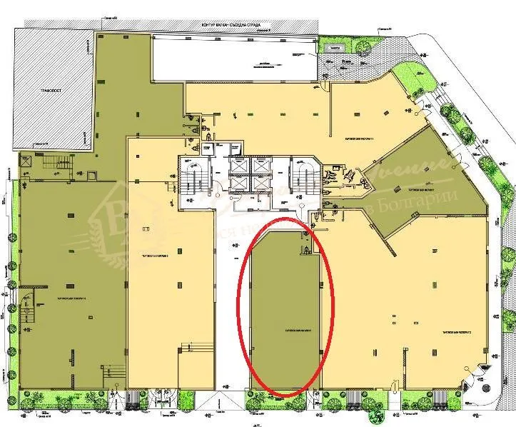 Торговое помещение в самом центре города на самой пешеходной зоне в г.Варна