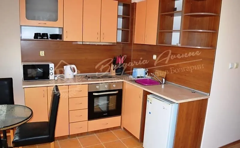 Просторная однокомнатная квартира с видом на море в г.Святой Влас