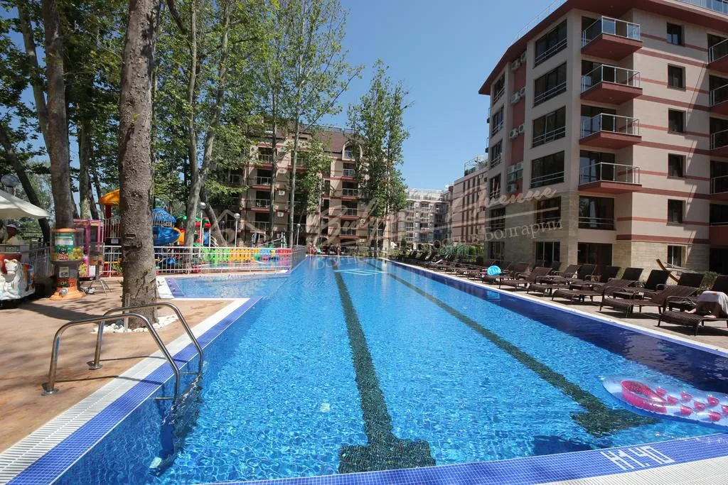 Студия в ликвидном, закрытом комплексе со Спа центром, к.Солнечный Берег