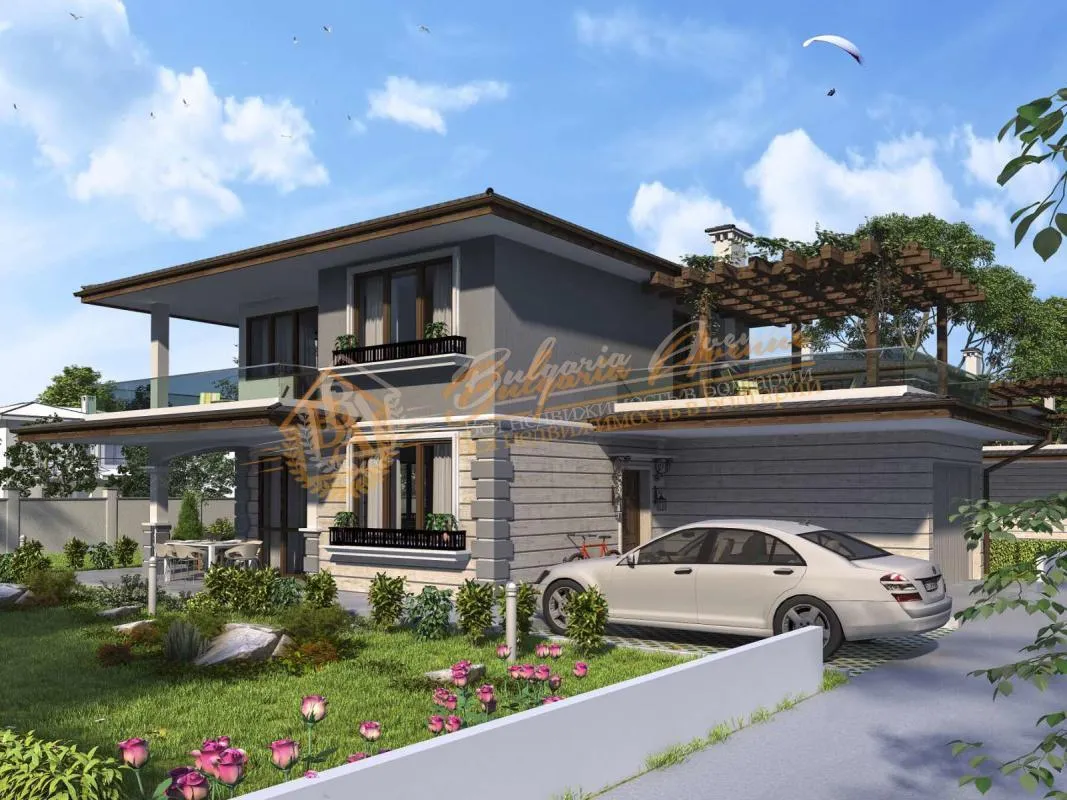 Дом с легким асфальтированным подъездом и земельным участком, г.Варна