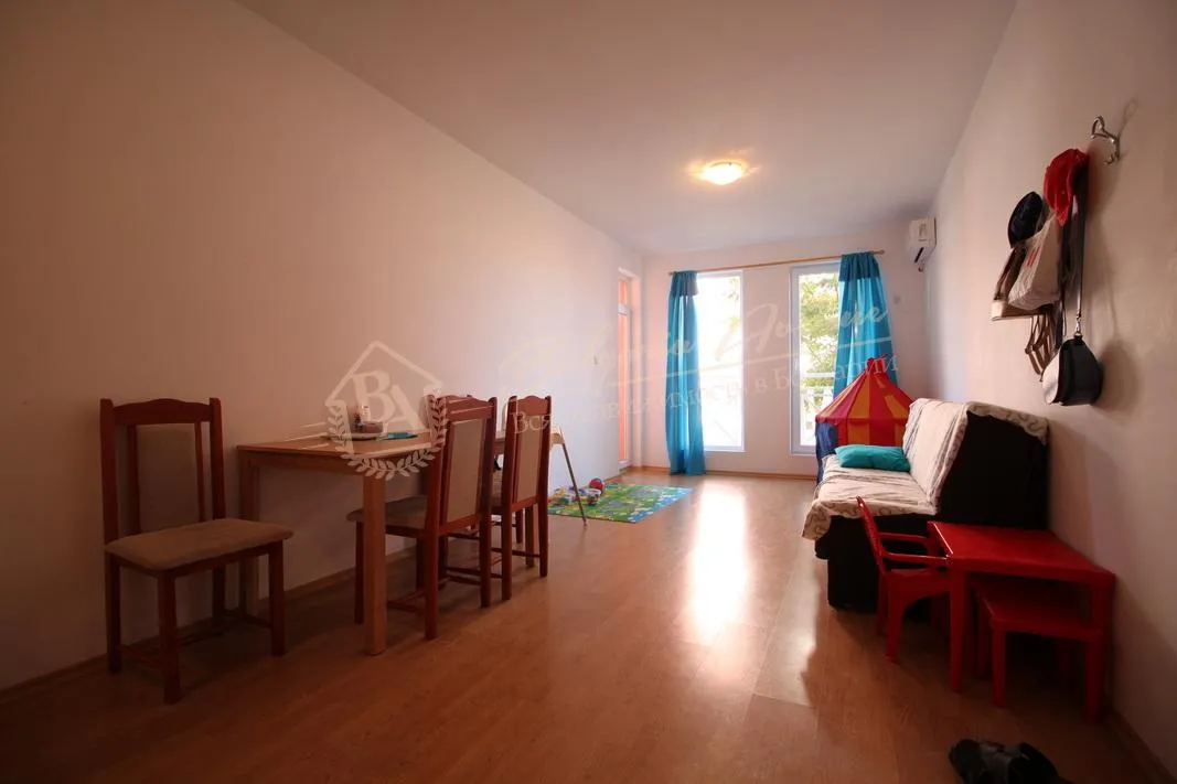 Апартамент с 1 спальней в закрытом комплексе к. Солнечный Берег