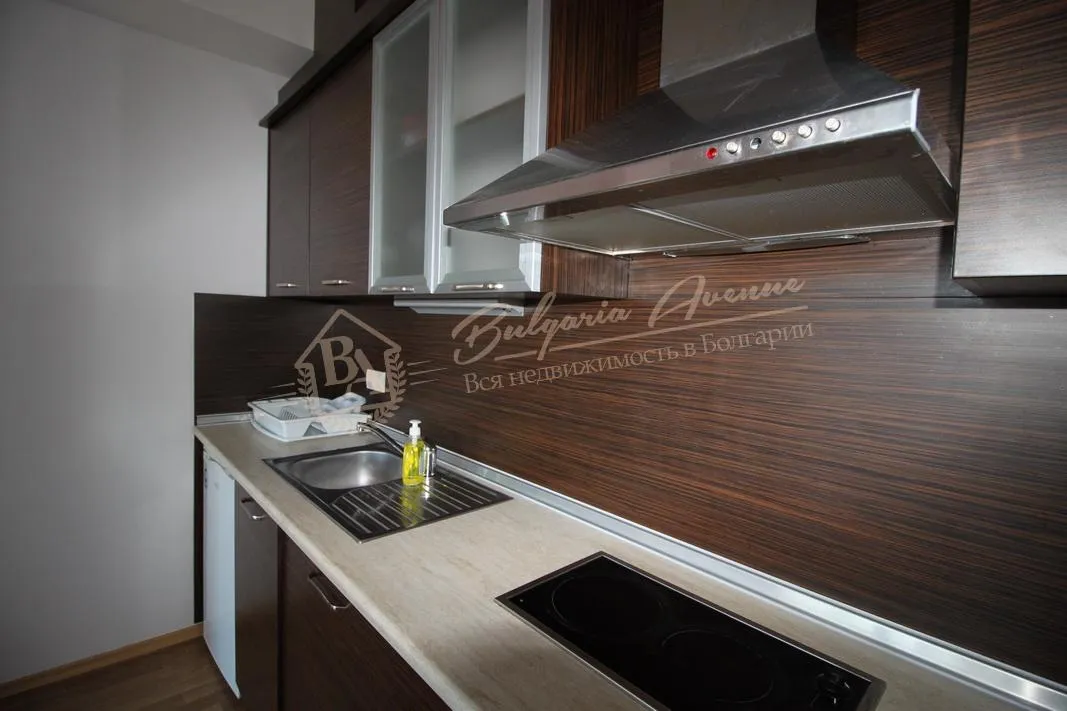 Двухкомнатная квартира в закрытом комплексе с видом на море в Ахелой