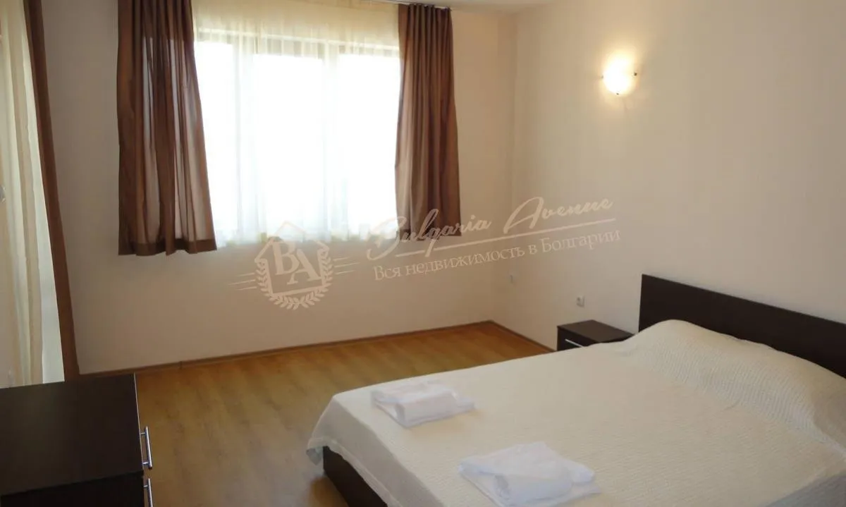 Меблированная, двухкомнатная квартира в Шато Дел Мар, к.Солнечный берег