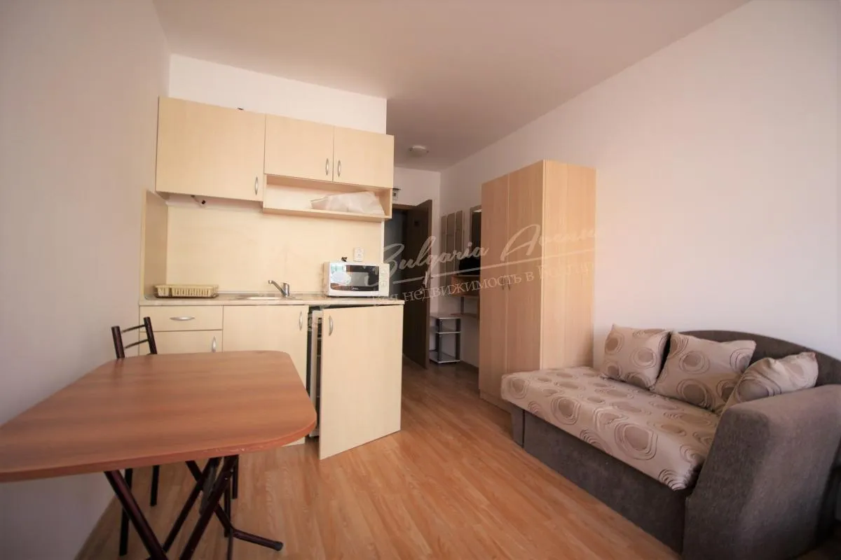 Уютная студия с мебелью у моря, к.Солнечный берег