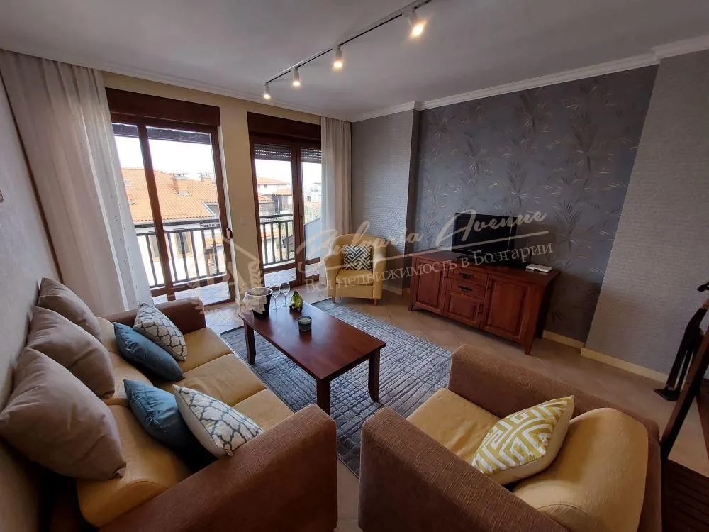 Двухкомнатный апартамент в "Санта Марина", Созополь - панорамный вид на море