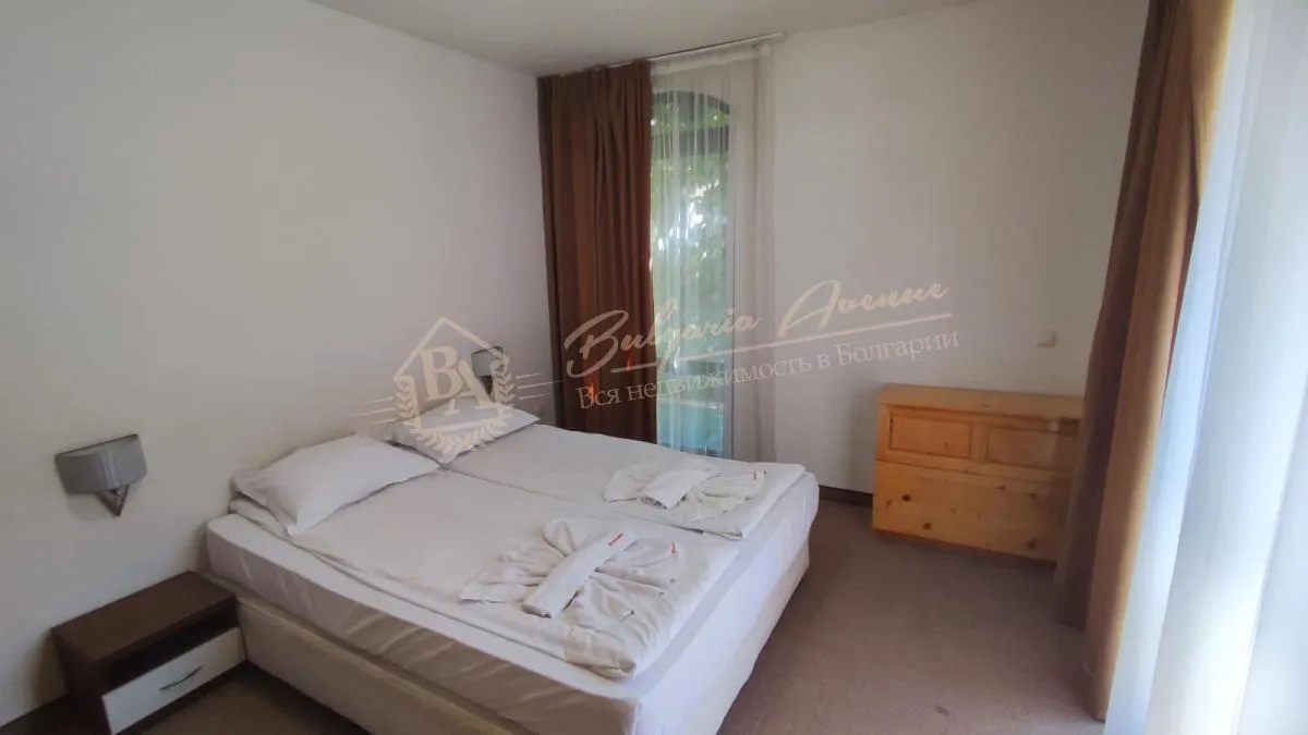 Новый апартамент с 1 спальней в комплексе "Тарсис", Солнечный берег