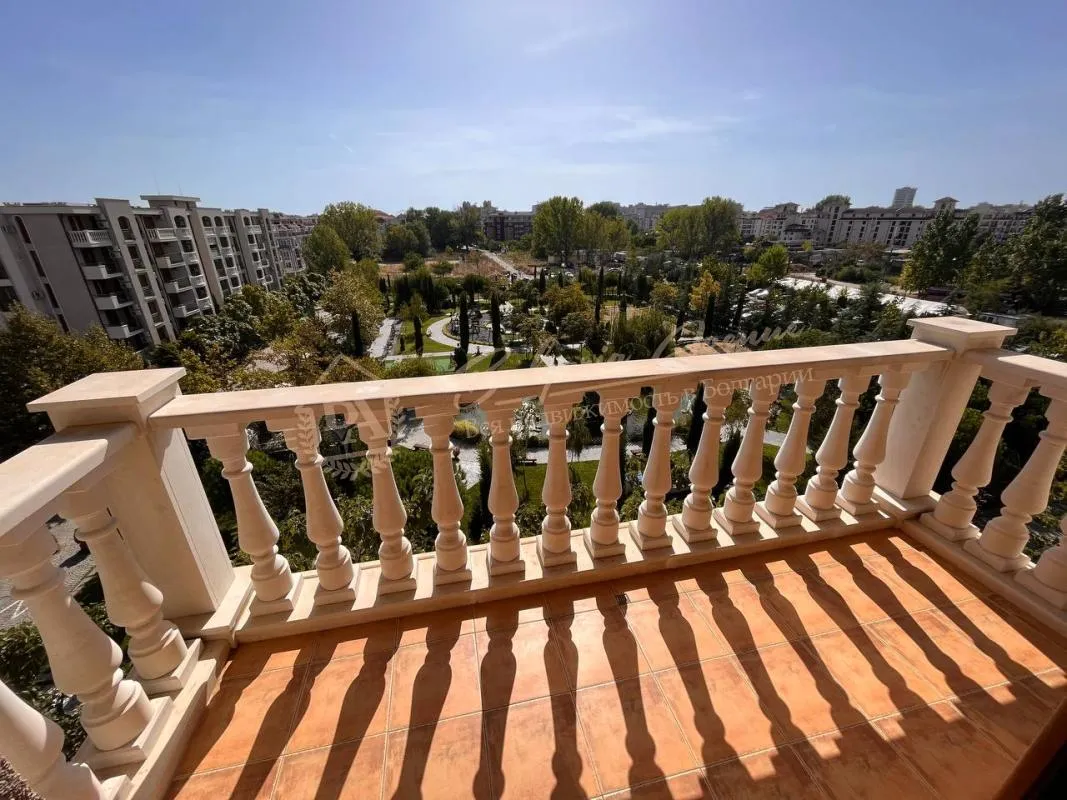 Апартамент с 1 спальней в комплексе "Каскадас 10", Солнечный берег - роскошный вид с террасы