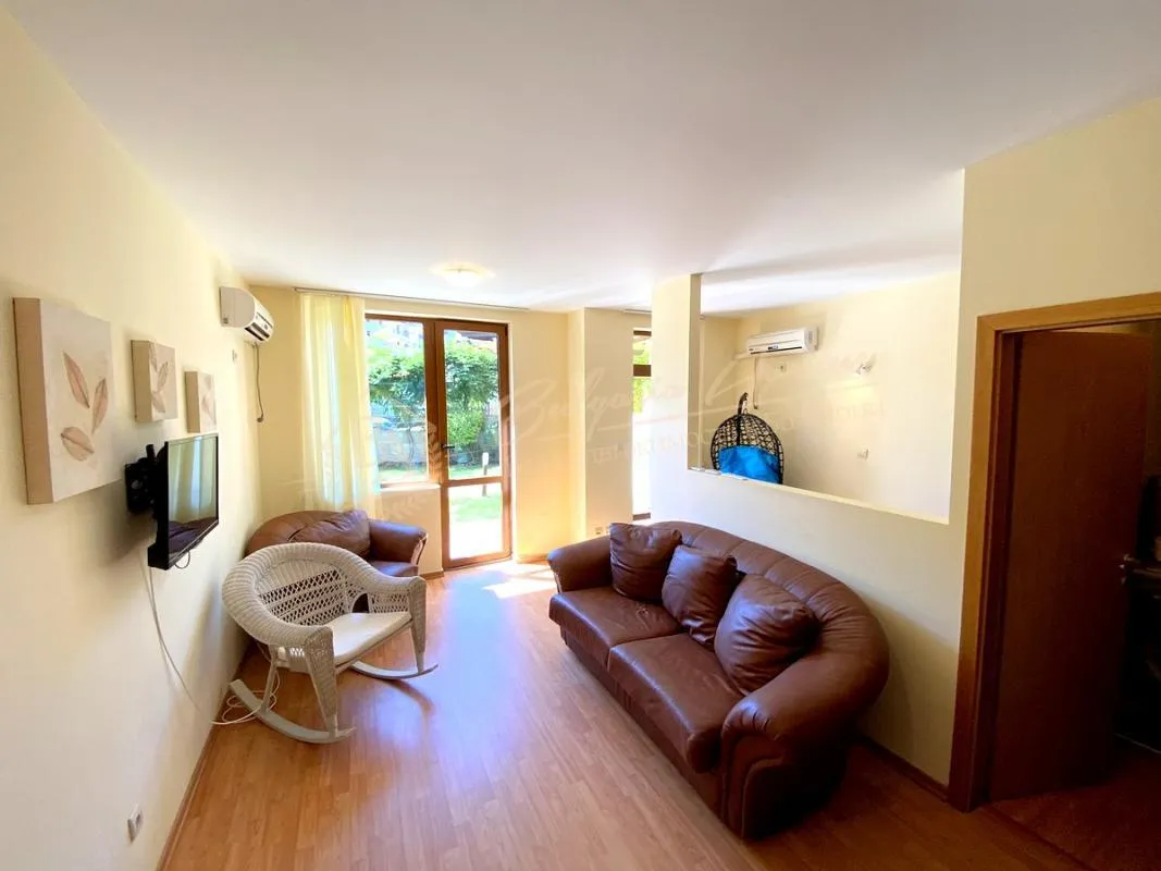 Уютная квартира-студия в комплексе «Райский Сад» в Святом Власе 100 метров от моря