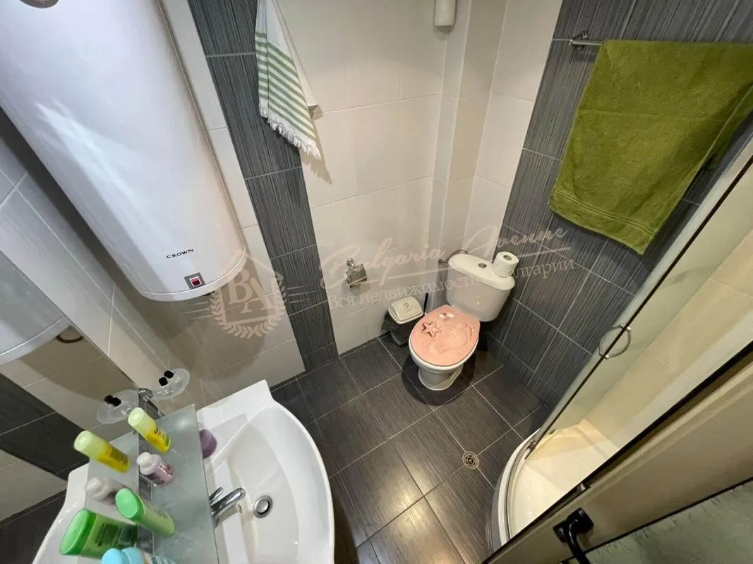 Просторный свежий апартамент с 1 спальней в комплексе "Авалон", Солнечный берег