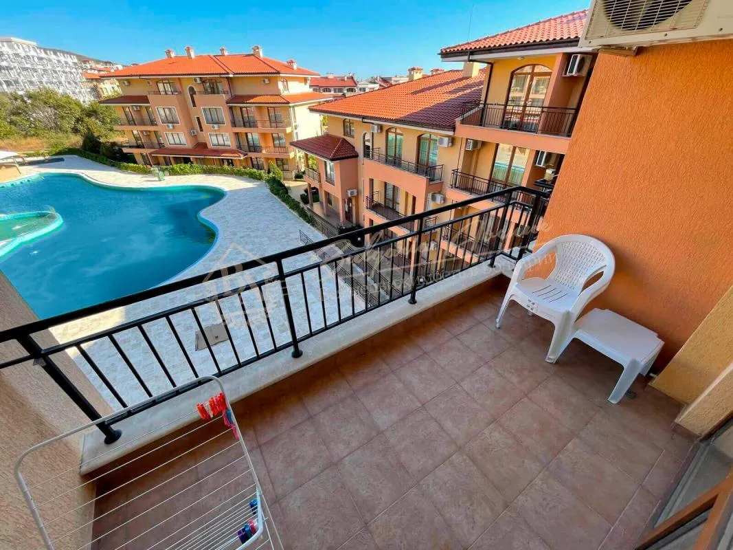 Апартамент с 1 спальней в комплексе "Стар Дримс", Святой Влас - вид на море