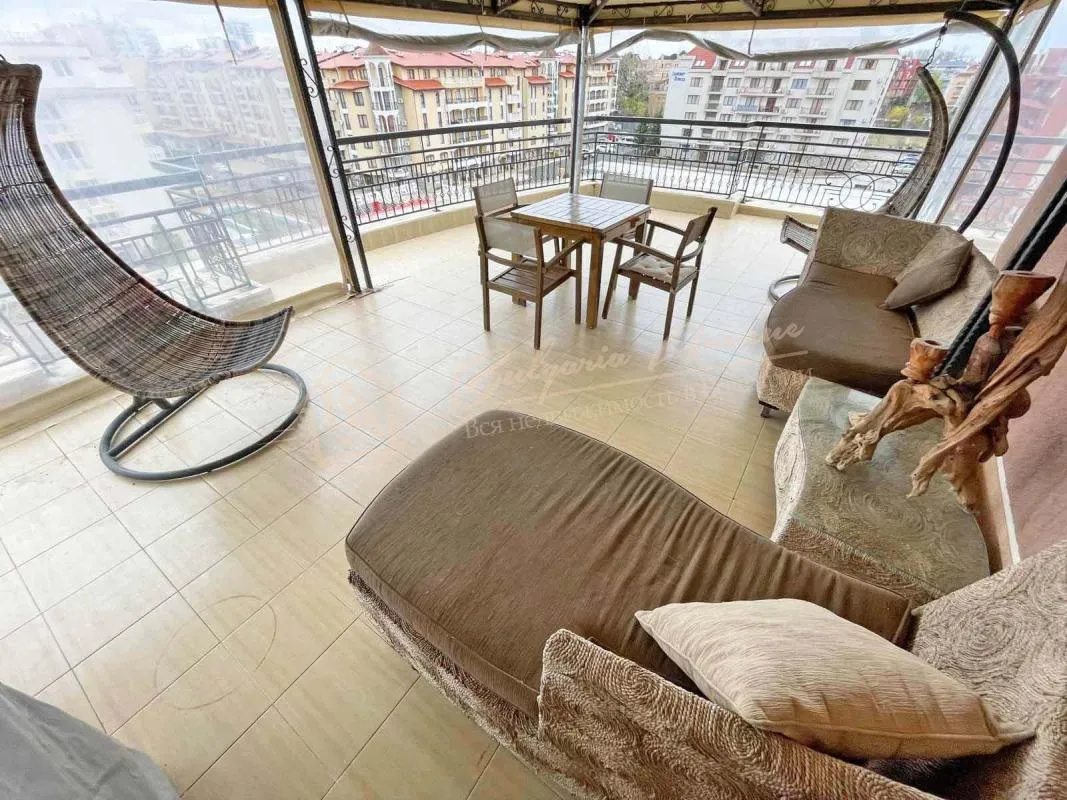 Шикарный апартамент с 2 спальнями в комплексе Aphrodite Palace, Солнечный берег