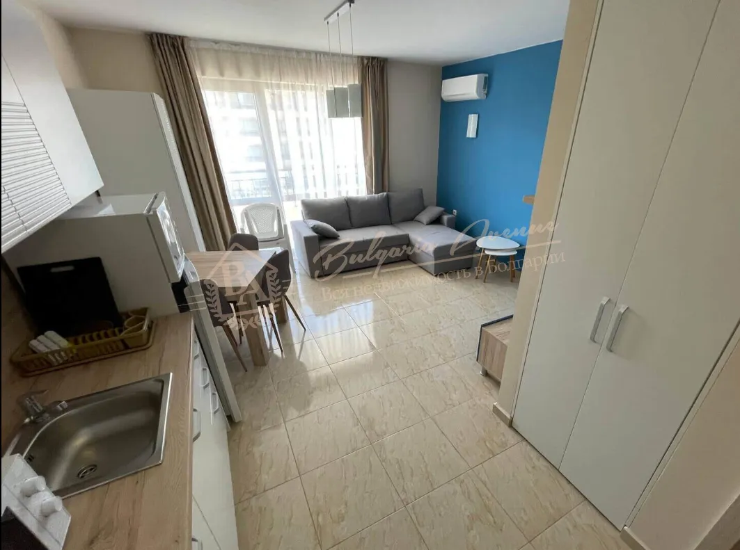 Новая стильная студия в апарт-комплексе "Си Дримс", Святой Влас