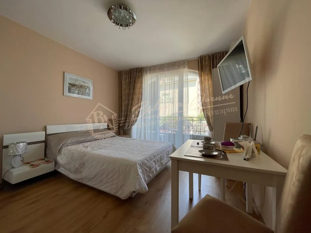 Стильная студия в элегантном комплексе "Мессембрия Палас", Солнечный берег