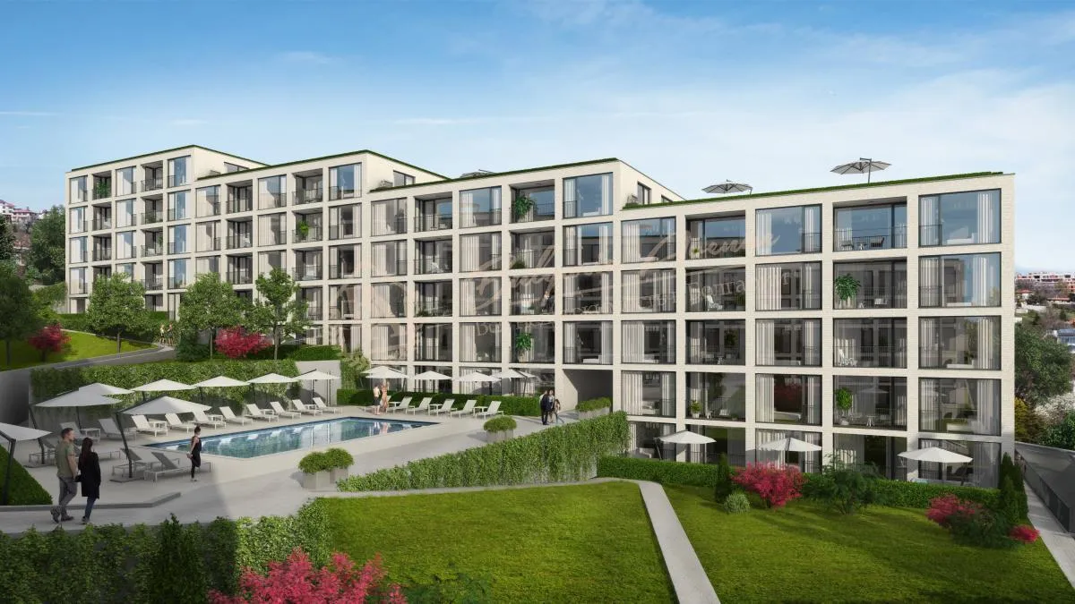 Видовой апартамент с 2 спальнями в Бриз, г.Варна