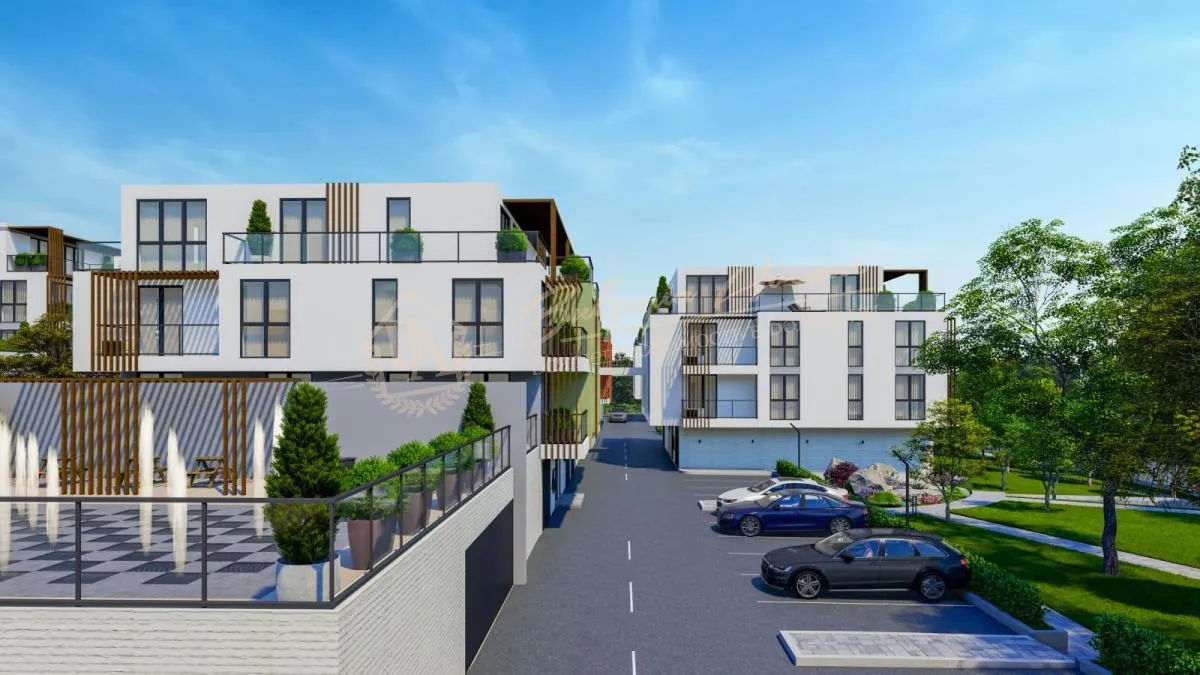 Апартаменнт с 2 спальнями в парке с энергоэффективной и видом на море г.Варна