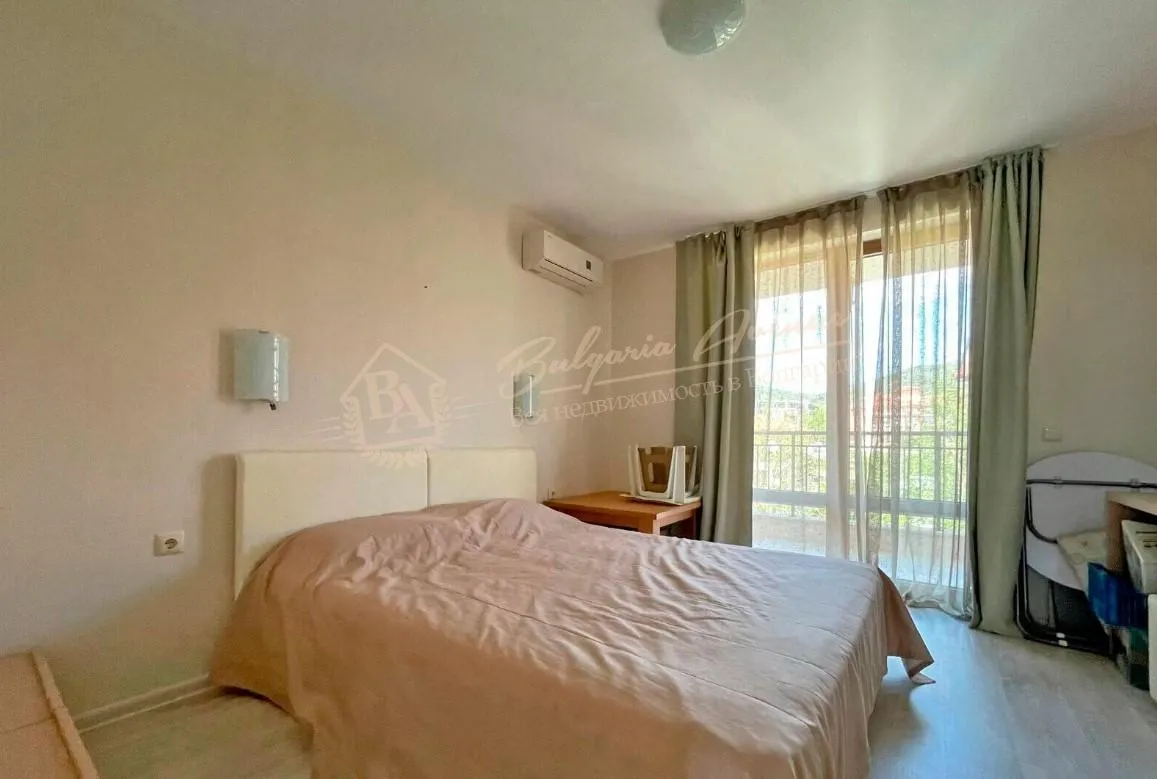 Апартамент с 1 спальней в комплексе Star Dreams, Святой Влас - вид на море, 2 балкона