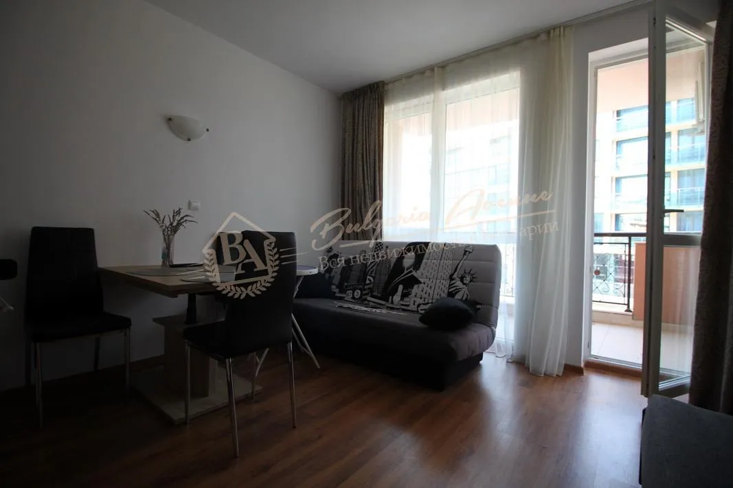 Стильная студия в закрытом комплексе у моря, к.Солнечный Берег