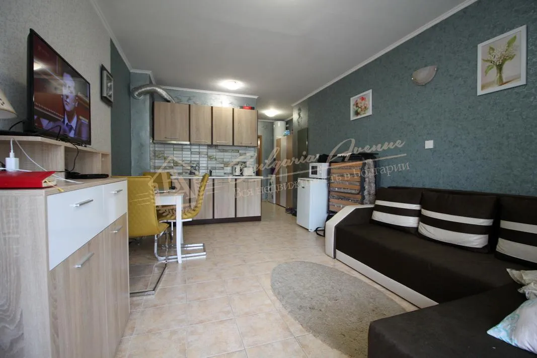 Просторная, меблированная студия в Анита комплексе в к.Солнечный Берег