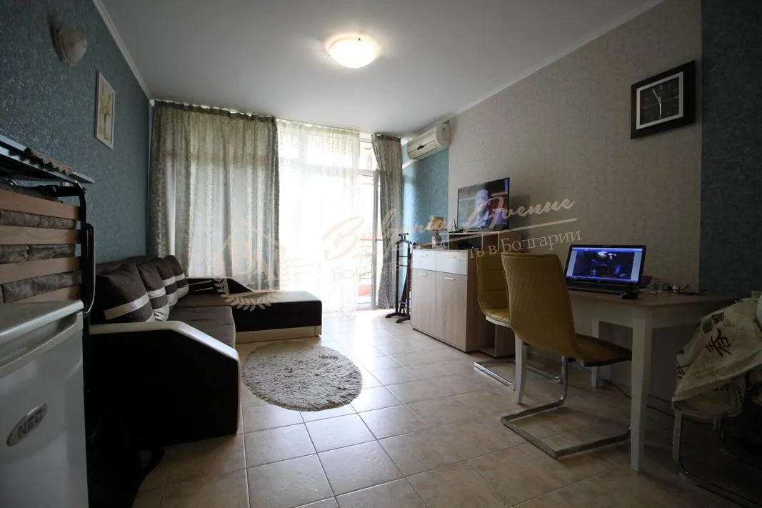 Просторная, меблированная студия в Анита комплексе в к.Солнечный Берег