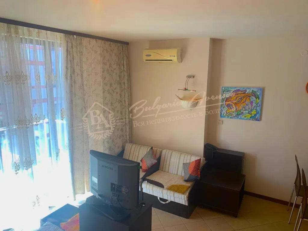 Студия в семейном, закрытом комплексе со Спа центром, к.Солнечный Берег