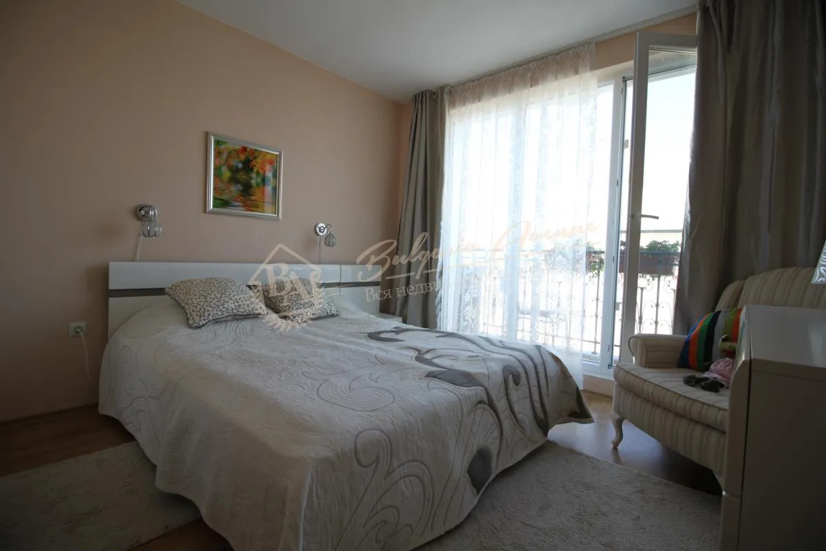 Красиво меблированная студия в закрытом комплексе в к.Солнечный Берег