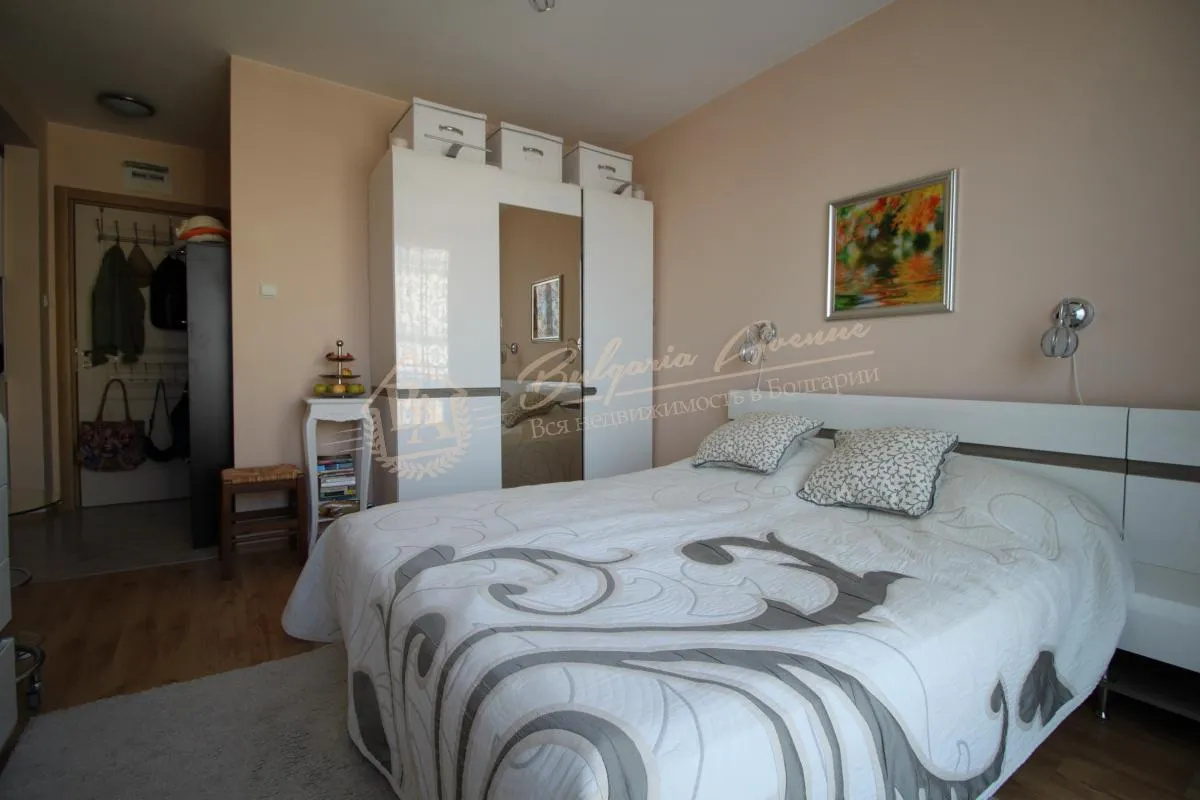 Красиво меблированная студия в закрытом комплексе в к.Солнечный Берег