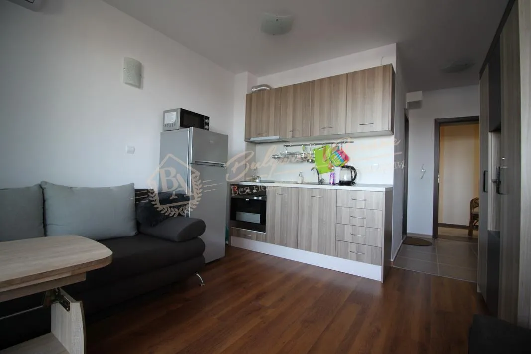 Стильная студия в закрытом комплексе у моря, к.Солнечный Берег