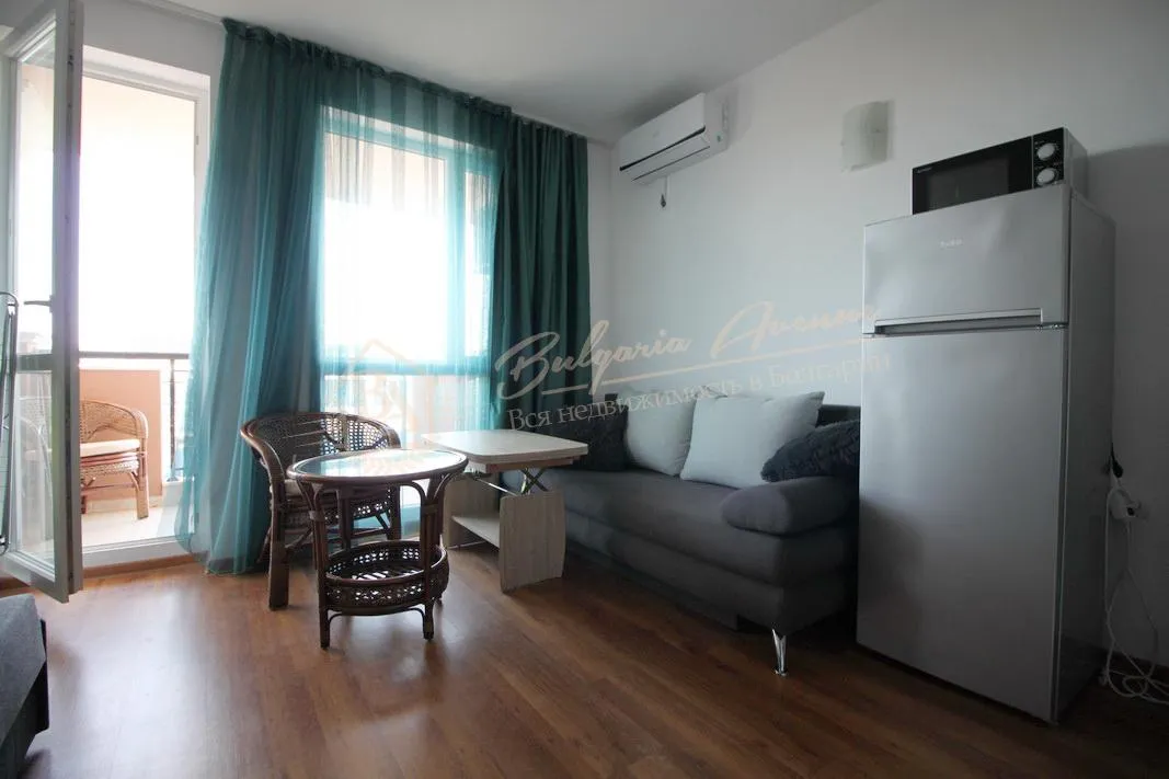 Стильная студия в закрытом комплексе у моря, к.Солнечный Берег