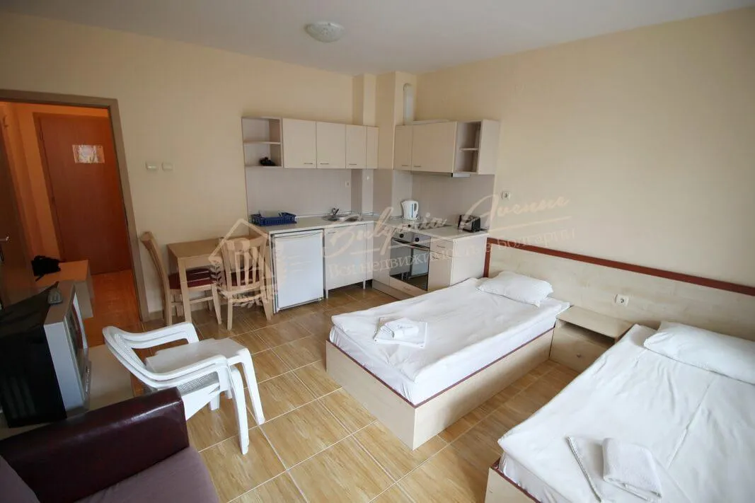 Студия закрытом комплексе для отдыха / под сдачу в аренду к.Солнечный Берег