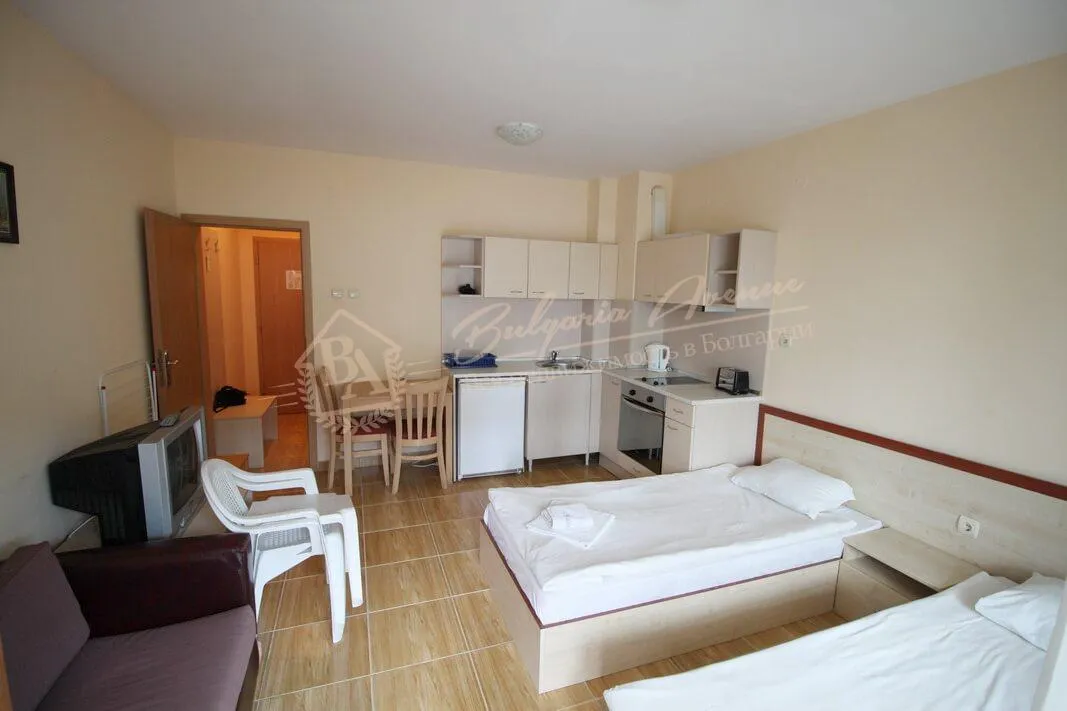 Студия закрытом комплексе для отдыха / под сдачу в аренду к.Солнечный Берег