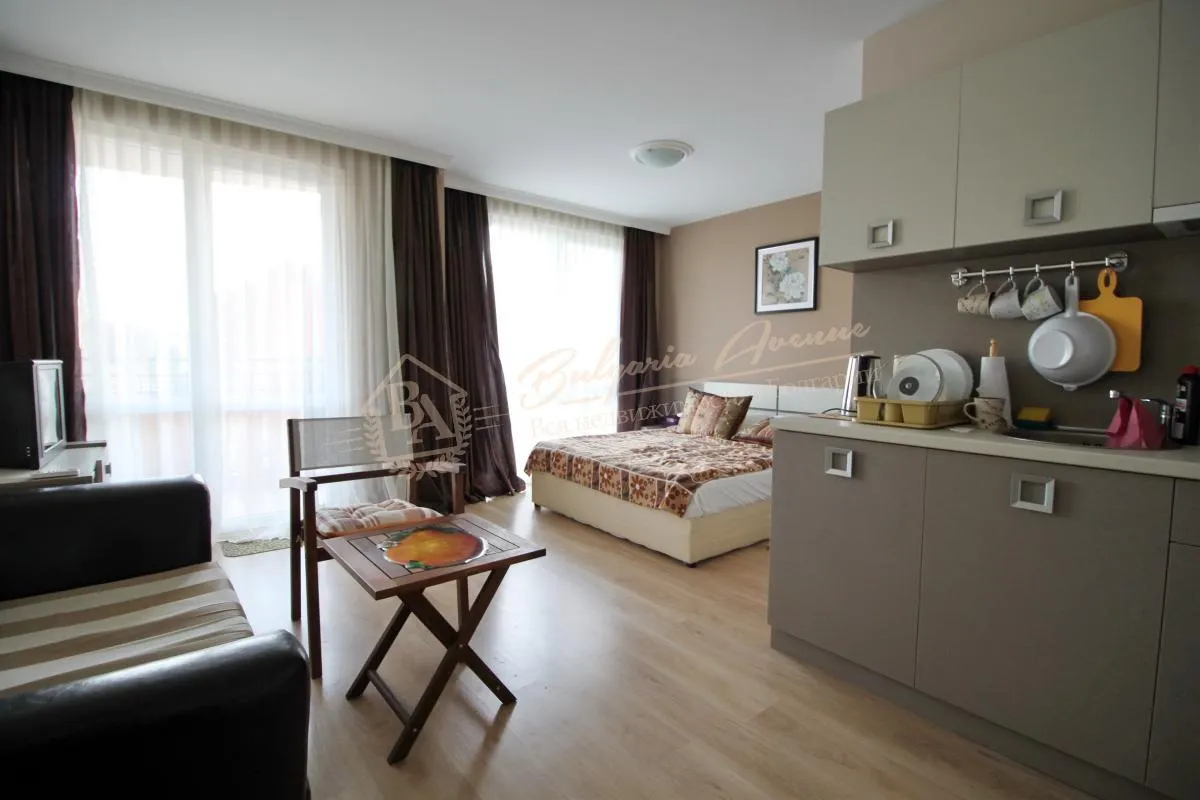 Меблированная студия в Афродита Палас/Aphrodita palace, к.Солнечный Берег