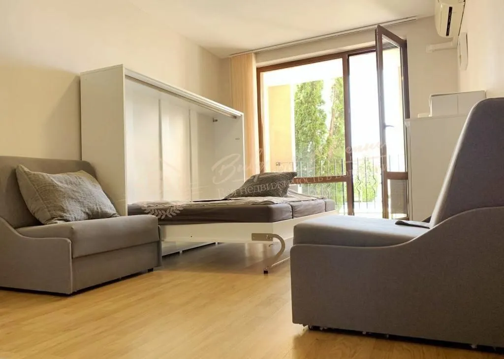 Студия, стильно меблированная в средиземноморском стиле, 2+2 в г.Святой Влас