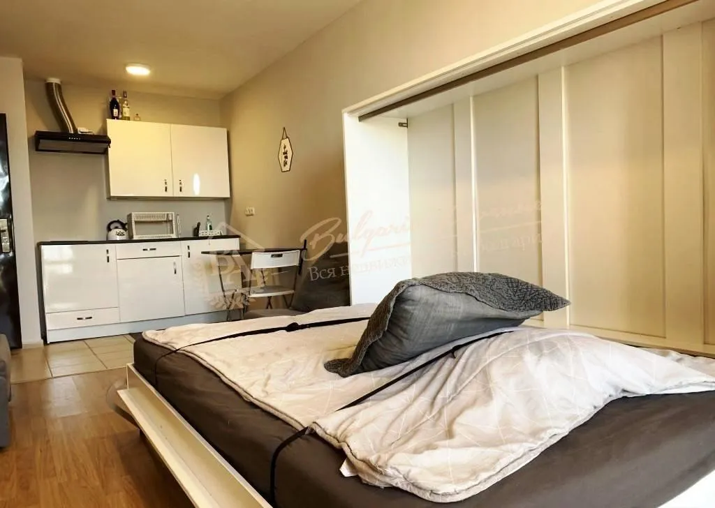 Студия, стильно меблированная в средиземноморском стиле, 2+2 в г.Святой Влас