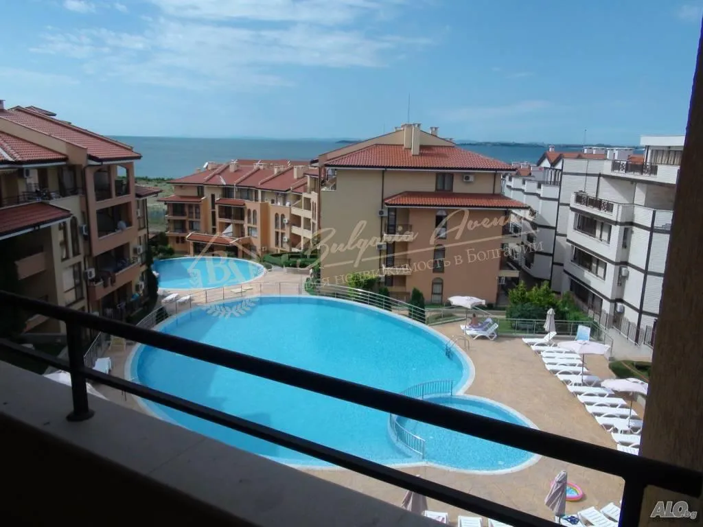 Студия с частичным видом на море в комплексе Paradise Dreams, Святой Влас