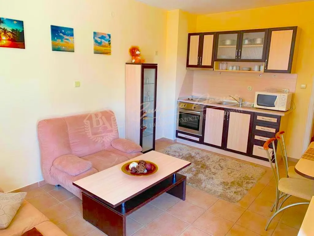 Просторный апартамент с 1 спальней у моря, к.Солнечный Берег