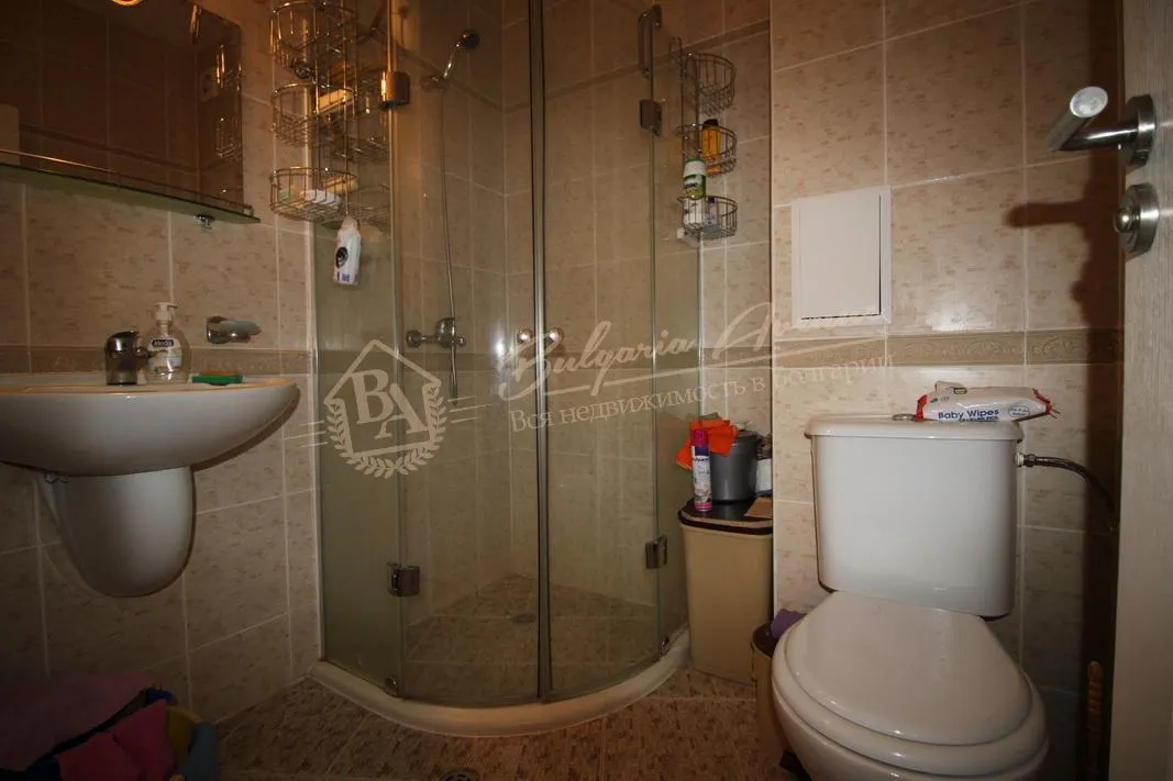 Апартамент с 1 спальней у моря, в 100 м от пляжа, к.Солнечный Берег